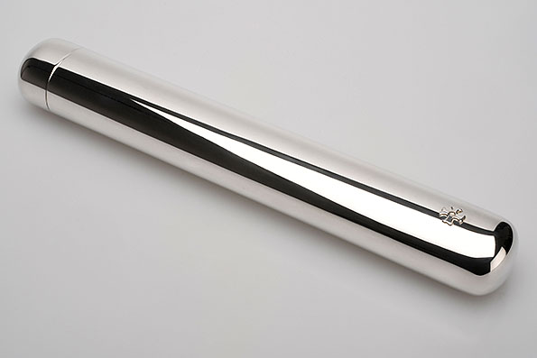 Sillem´s Cigar Case for 1 Cigar 16cm silverplated Sillem´s Cigar Case for 1 Cigar 16cm silverplated