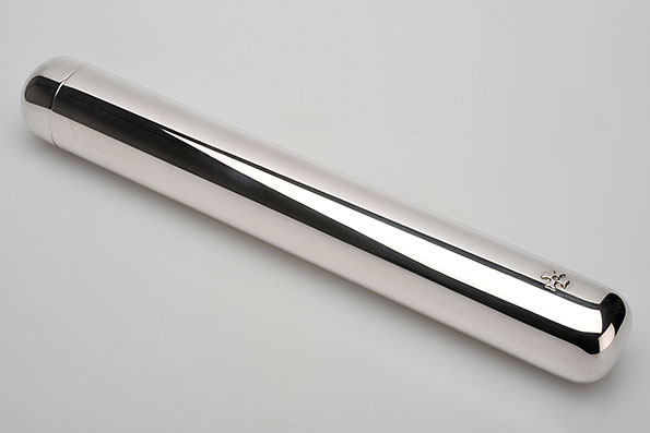 Sillem´s Cigar Case for 1 Cigar 20cm silverplated Sillem´s Cigar Case for 1 Cigar 20cm silverplated