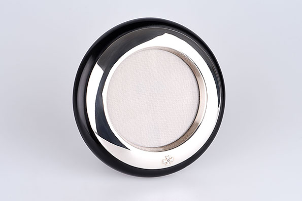 Sillems Fotorahmen rund 7,0 cm versilbert