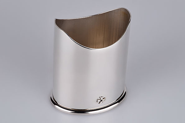 Sillems Kcher fr Zigaretten oder Stifte versilbert