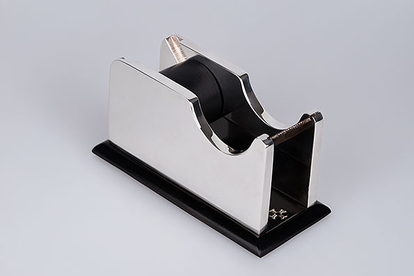 Sillem's Dispenser for Adhesive Tape Silverplated Sillem's Dispenser for Adhesive Tape Silverplated