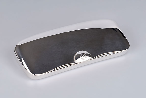 Sillem's Eyeglass Case Silverplated Sillem's Eyeglass Case Silverplated