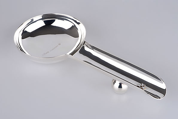 Sillems Cigar rest for one cigar silverplated Sillems Cigar rest for one cigar silverplated