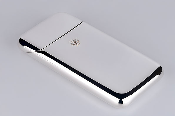 Sillem´s Case for 5 Cigarillos (Demitasse) silverplated
