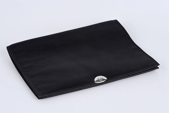 Sillem´s Document Wallet Metis Lamb Leather Black Sillem´s Document Wallet Metis Lamb Leather Black