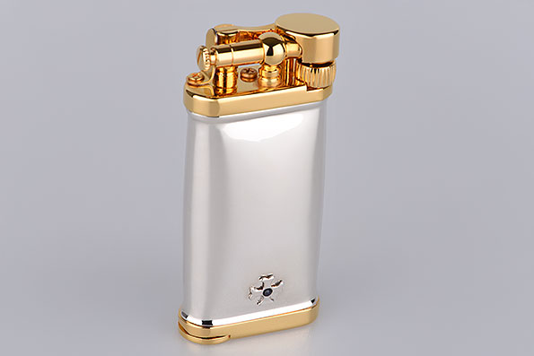 Sillem's 5188 Pfeifenfeuerzeug Old Boy Gold-Silber Sillem's 5188 Pfeifenfeuerzeug Old Boy Gold-Silber