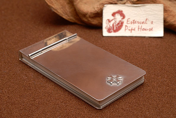 Sillems Notepad silvered Vintage