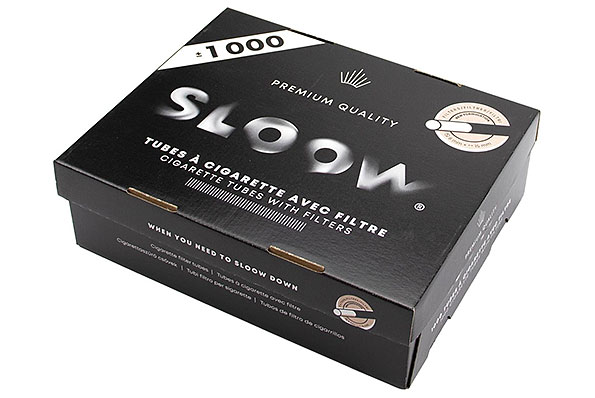 SLOOW King Size Filter Tubes (1000 tubes) SLOOW King Size Filter Tubes (1000 tubes)