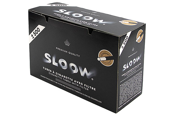 SLOOW King Size Filter Tubes (500 tubes) SLOOW King Size Filter Tubes (500 tubes)