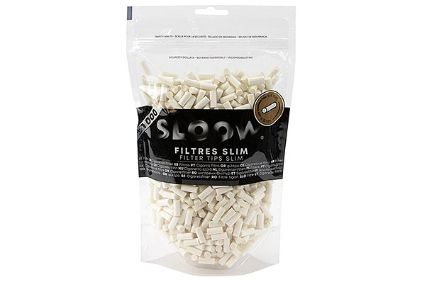 SLOOW Filter Tips Slim 6mm (1000 Filter) SLOOW Filter Tips Slim 6mm (1000 Filter)
