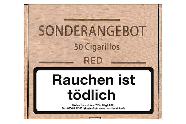 Sonderangebot Red 50 Zigarillos