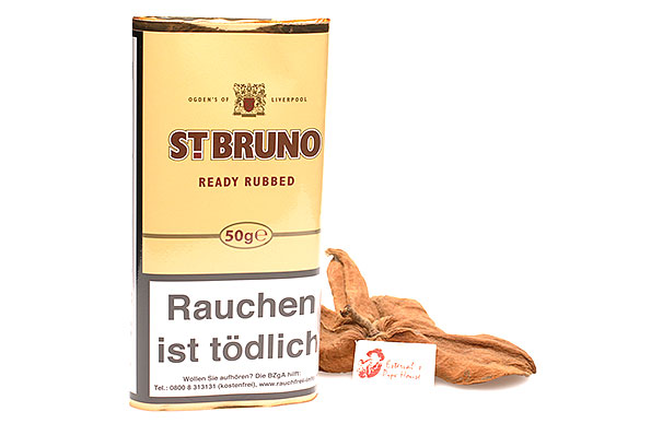 St. Bruno Ready Rubbed Limited Edition Pfeifentabak 50g Pouch