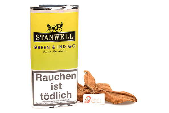 Stanwell Green & Indigo (Kir & Apple) Pipe tobacco 40g Pouch  Stanwell Green & Indigo (Kir & Apple) Pipe tobacco 40g Pouch