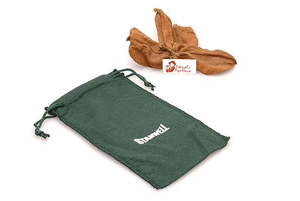 Stanwell Cotton Pipe Pouch Green  Stanwell Cotton Pipe Pouch Green
