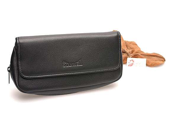 Stanwell Tobacco Pouch Kombi for 1 Pipe Black - Estate