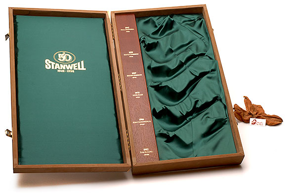 Stanwell 50 Years Pfeifenkassette fr 6 Pfeifen - gebraucht