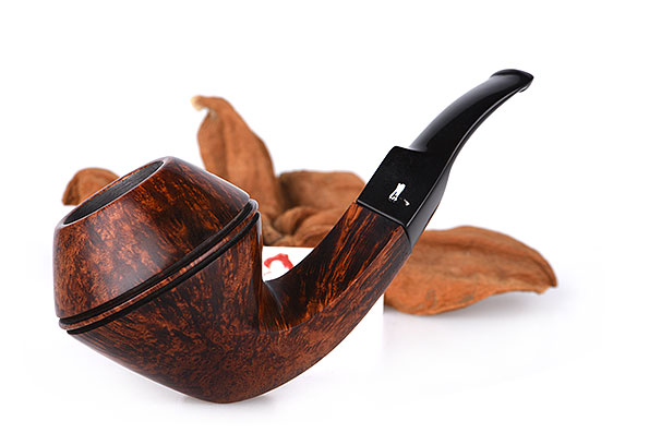 Svendborg Danish Hand Carved C Saddle Bent Bulldog Estate oF