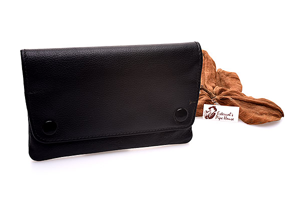 No Name tobacco pouch Black leather - Estate No Name tobacco pouch Black leather - Estate