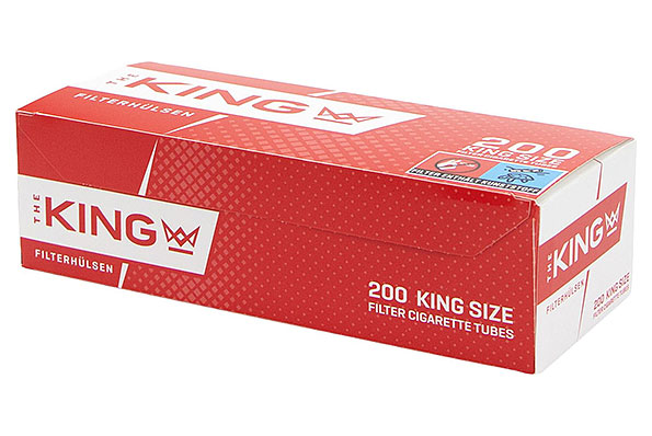 The King Filterhülsen King Size (200 Hülsen) The King Filterhülsen King Size (200 Hülsen)