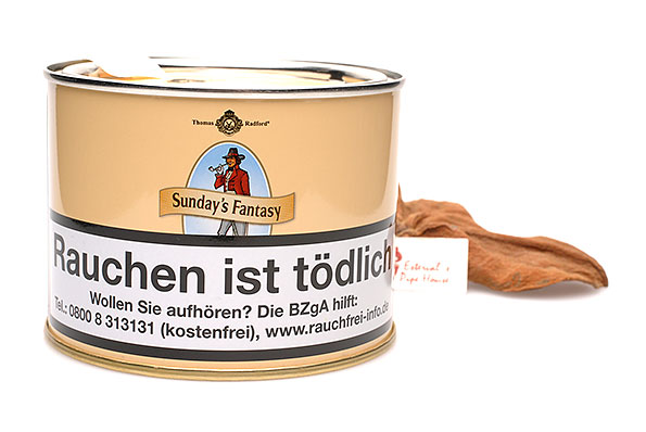 Thomas Radford Sunday´s Fantasy Pfeifentabak 100g Dose  Thomas Radford Sunday´s Fantasy Pfeifentabak 100g Dose