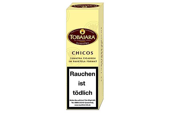 Tobajara Chicos Sumatra 25 Zigarillos Tobajara Chicos Sumatra 25 Zigarillos