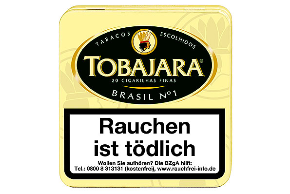 Tobajara No. 1 Brasil 20 Cigarillos Tobajara No. 1 Brasil 20 Cigarillos