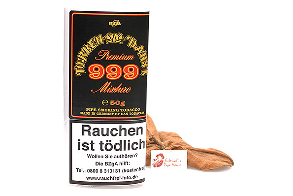 Torben Dansk Premium 999 Mixture Pfeifentabak 50g Pouch Torben Dansk Premium 999 Mixture Pfeifentabak 50g Pouch