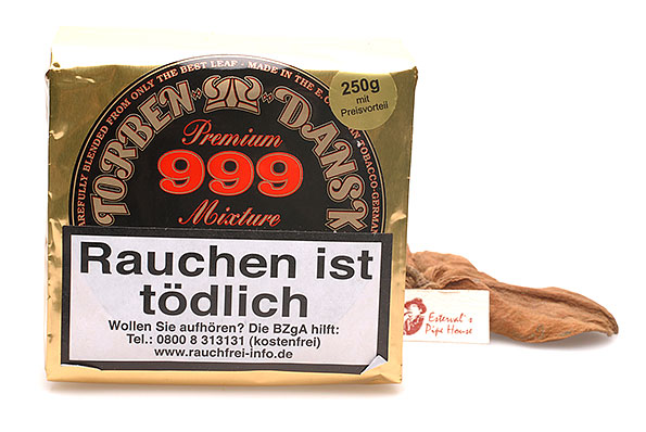 Torben Dansk Premium 999 Mixture Pipe tobacco 250g Economy Pack Torben Dansk Premium 999 Mixture Pipe tobacco 250g Economy Pack