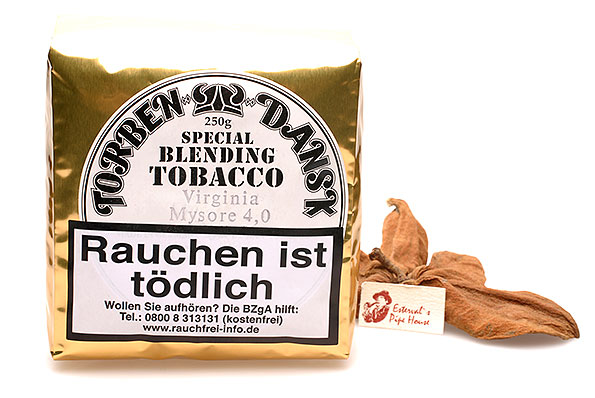Torben Dansk Virginia Mysore 4,0mm Pfeifentabak 250g Sparpaket Torben Dansk Virginia Mysore 4,0mm Pfeifentabak 250g Sparpaket
