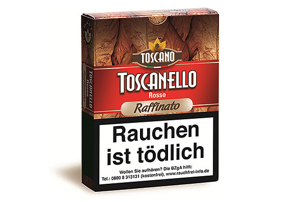 Toscano Toscanello Rosso Raffinato 5 Zigarren Toscano Toscanello Rosso Raffinato 5 Zigarren