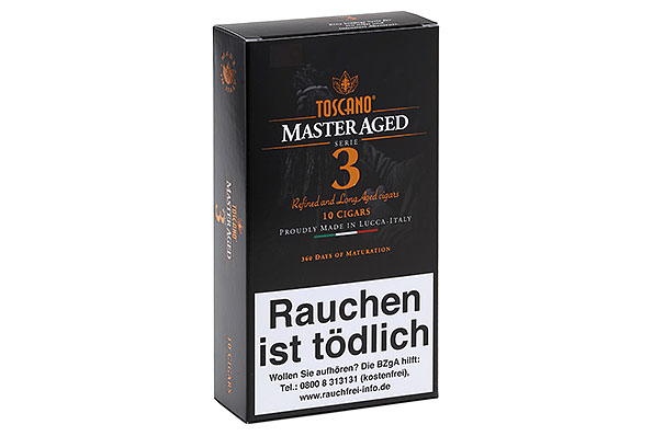 Toscano Master Aged Serie 3 10 Zigarren  Toscano Master Aged Serie 3 10 Zigarren