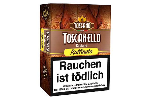 Toscano Toscanello Castano Raffinato 5 Zigarren  Toscano Toscanello Castano Raffinato 5 Zigarren