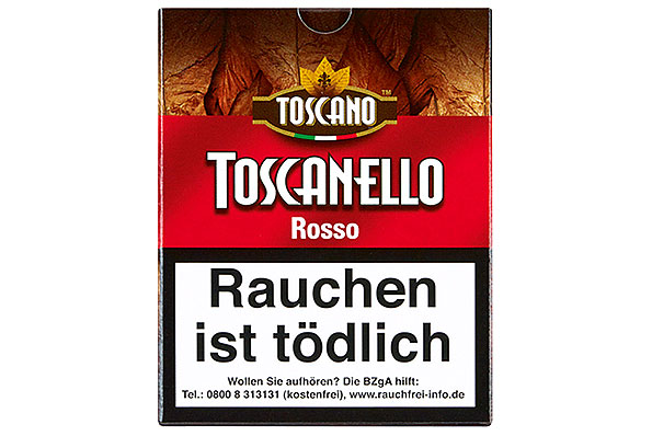 Toscano Toscanello Rosso 5 Cigars  Toscano Toscanello Rosso 5 Cigars