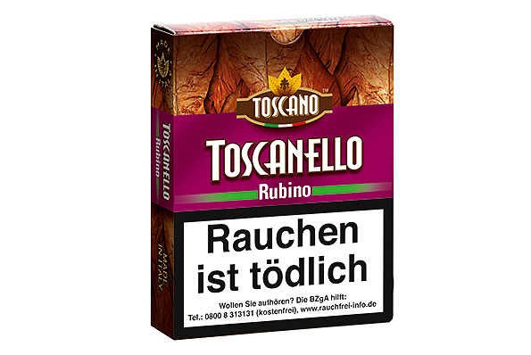 Toscano Toscanello Rubino 5 Zigarren Toscano Toscanello Rubino 5 Zigarren