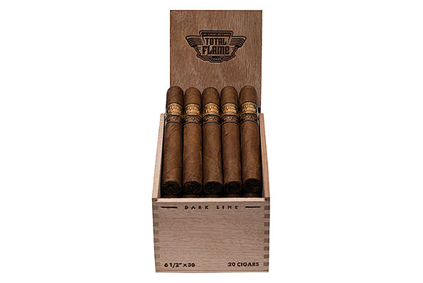 Total Flame Dark Line World Trip (Toro Gigante) 20 Cigars