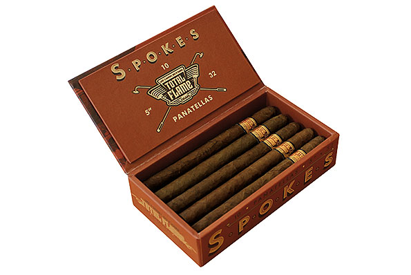 Total Flame Spokes (Panatela) 10 Cigars