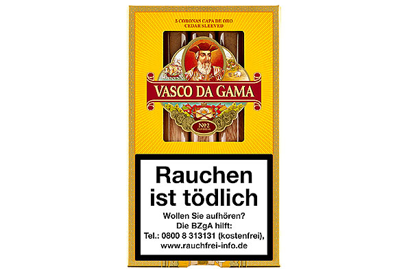 Vasco da Gama Capa de Oro (Corona) 5 Cigars Vasco da Gama Capa de Oro (Corona) 5 Cigars