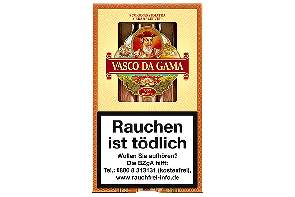 Vasco da Gama Sumatra (Corona) 5 Zigarren Vasco da Gama Sumatra (Corona) 5 Zigarren