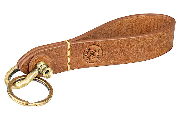 VAUEN Keychain Brown Leather with Pipe Rest Function VAUEN Keychain Brown Leather with Pipe Rest Function