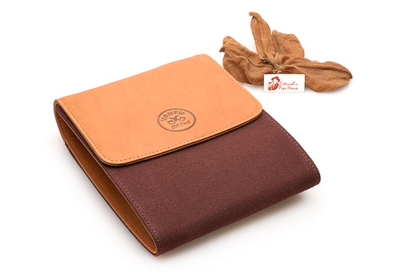 VAUEN Easy Brown Pipe Bag for 2 Pipes VAUEN Easy Brown Pipe Bag for 2 Pipes