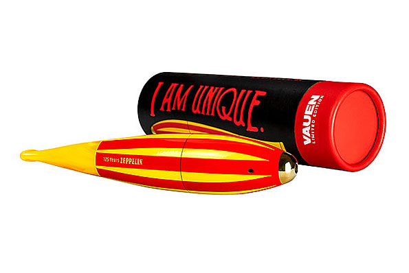 VAUEN Zeppelin anniversary edition red-yellow 9mm Filter VAUEN Zeppelin anniversary edition red-yellow 9mm Filter