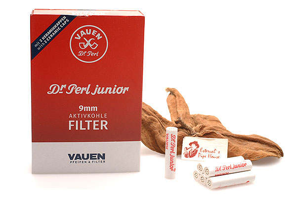VAUEN Dr. Perl Jubig Activated Carbon Filter 9mm (100 Filter) VAUEN Dr. Perl Jubig Activated Carbon Filter 9mm (100 Filter)