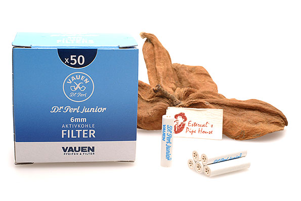 VAUEN Dr. Perl Junior Aktivkohlefilter 6mm (50 Filter) VAUEN Dr. Perl Junior Aktivkohlefilter 6mm (50 Filter)