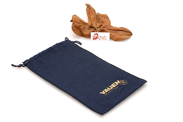 VAUEN Cotton Pipe Pouch Blue  VAUEN Cotton Pipe Pouch Blue