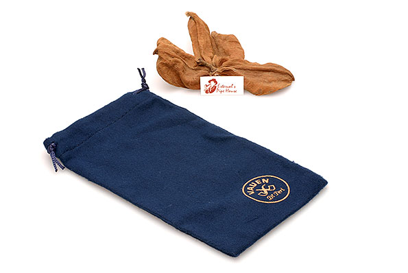 VAUEN Cotton Pipe Pouch Blue  VAUEN Cotton Pipe Pouch Blue