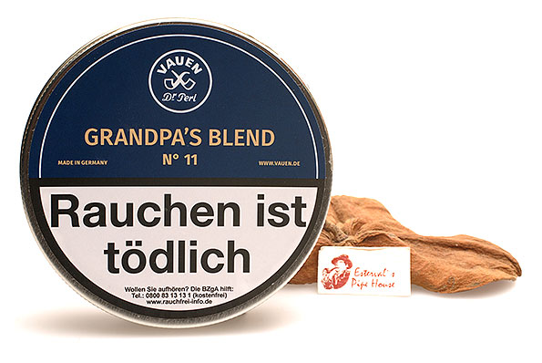 Vauen No 11 Grandpa`s Blend Pipe tobacco 50g Tin Vauen No 11 Grandpa`s Blend Pipe tobacco 50g Tin
