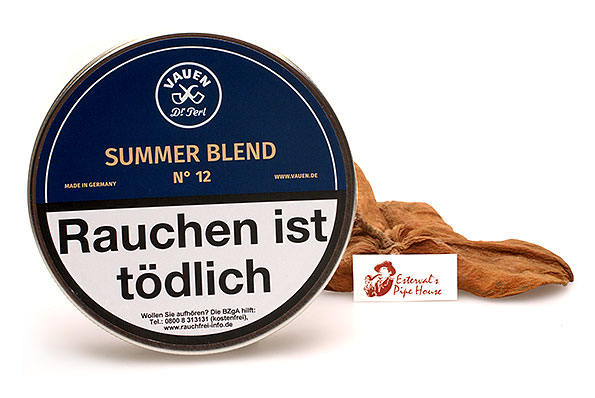Vauen No 12 Summer Blend Pipe tobacco 50g Tin Vauen No 12 Summer Blend Pipe tobacco 50g Tin
