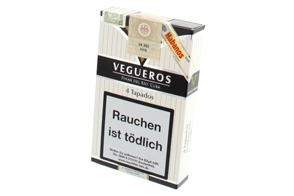 Vegueros Tapados 4 Zigarren