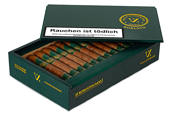 Villa Zamorano Collection Danli Robusto (Robusto) 25 Zigarren Villa Zamorano Collection Danli Robusto (Robusto) 25 Zigarren
