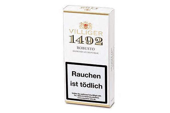 Villiger 1492 Robusto (Robusto) 3 Cigars  Villiger 1492 Robusto (Robusto) 3 Cigars